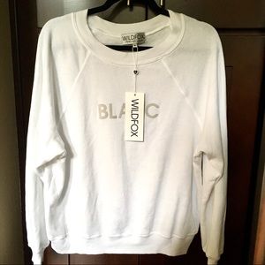 NWT WILDFOX blanc sweater